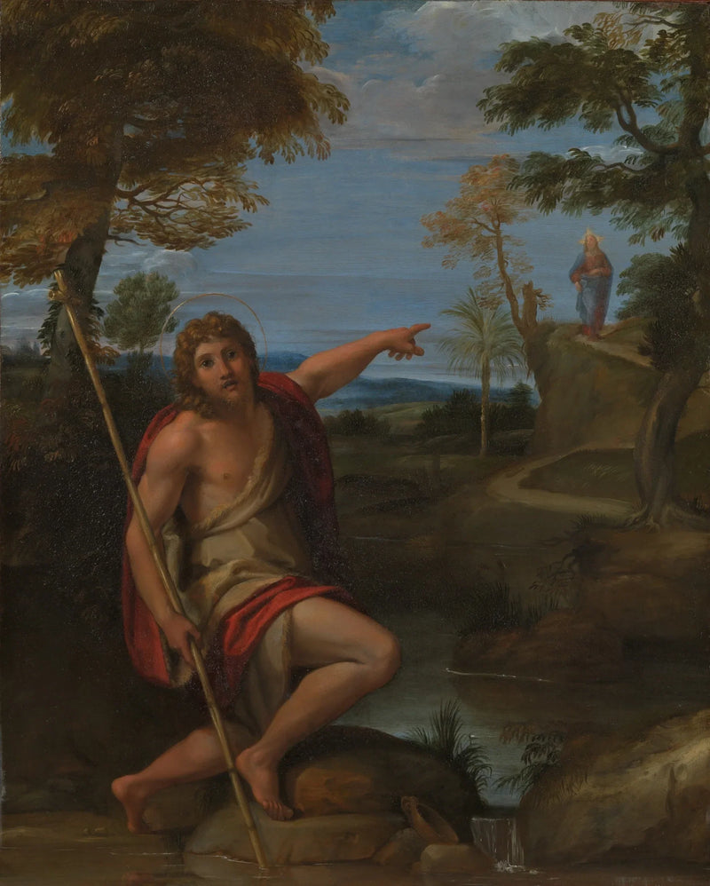 São João Batista Testemunhando - Annibale Carracci