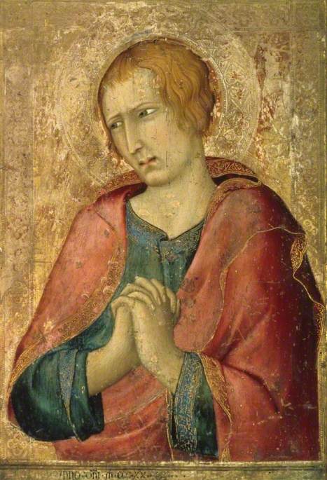 São João Evangelista - Simone Martini
