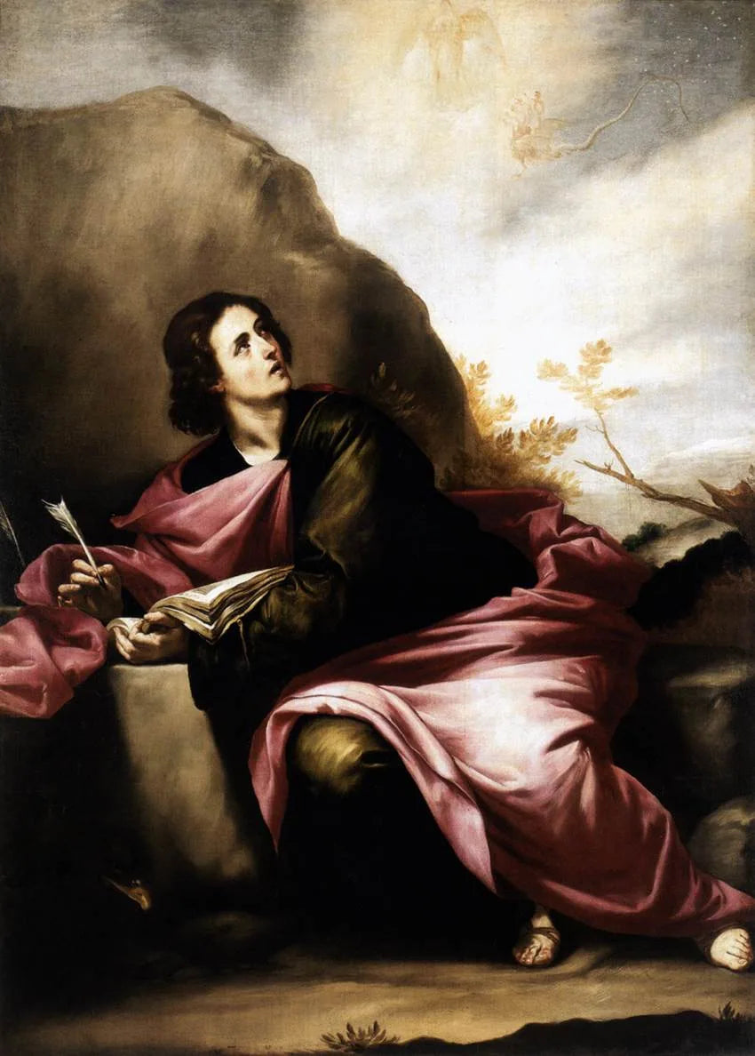 São João Evangelista em Patmos - Alonso Cano