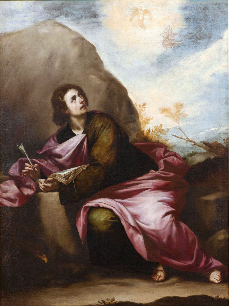São João Evangelista em Patmos - Alonso Cano