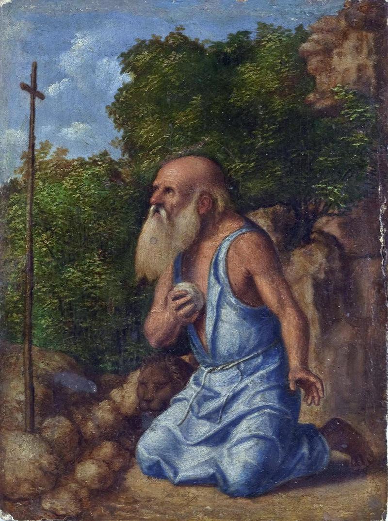 São Jerônimo no deserto - Cima da Conegliano