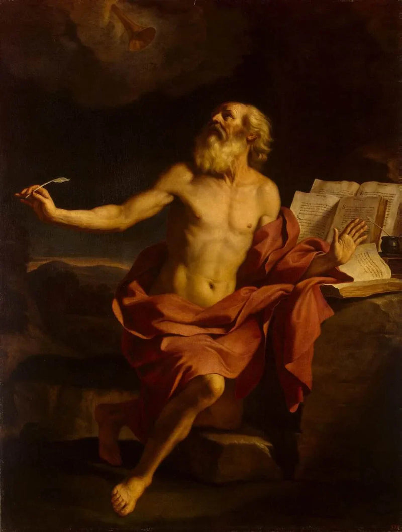 São Jerônimo no deserto - Guercino