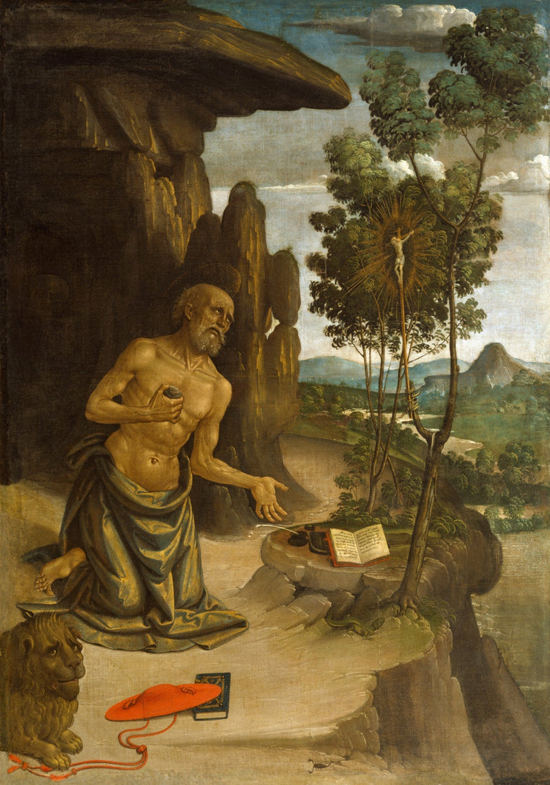 São Jerônimo no deserto - Pinturicchio
