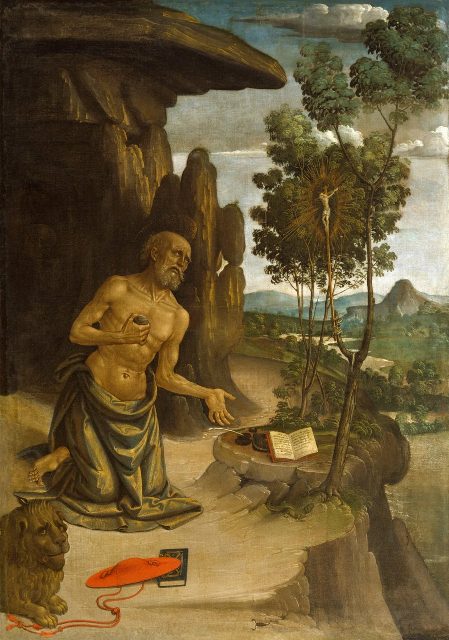 São Jerônimo no deserto - Pinturicchio