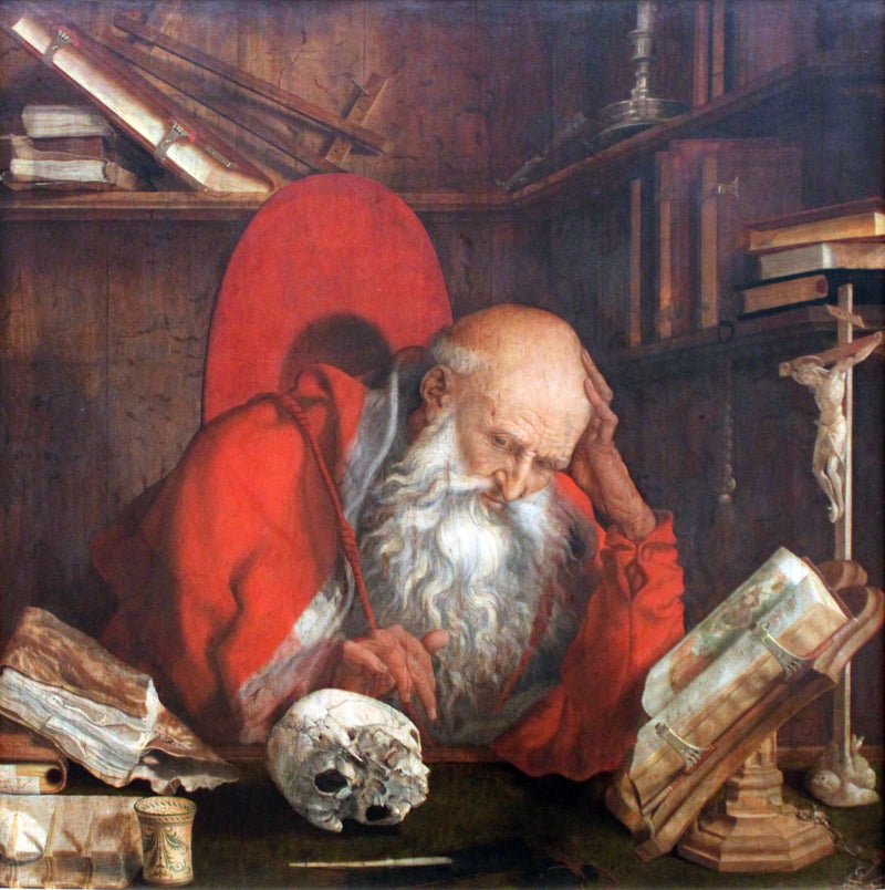 São Jerônimo em sua cela - Marinus van Reymerswale
