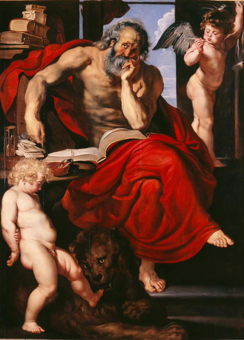São Jerônimo em seu escritório - Peter Paul Rubens
