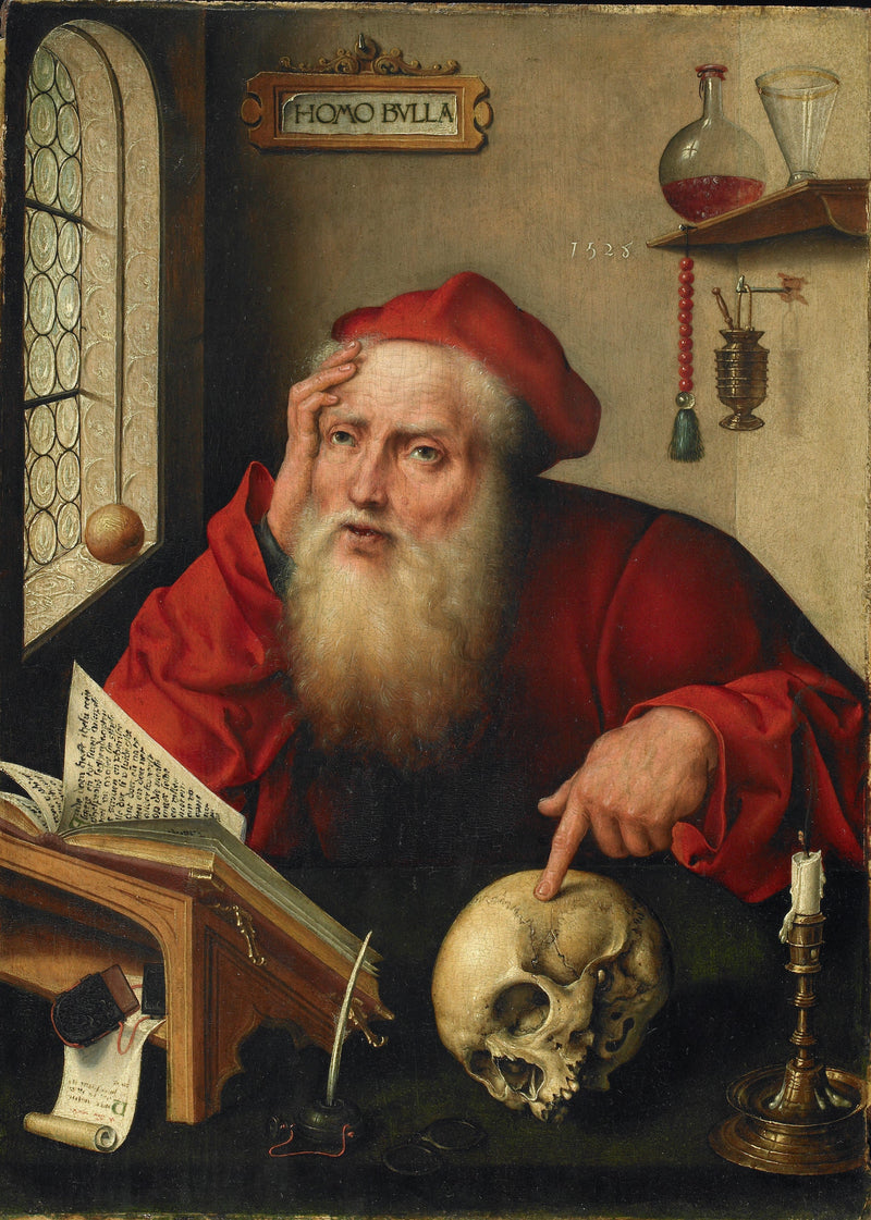 São Jerônimo em seu gabinete de trabalho - Joos van Cleve