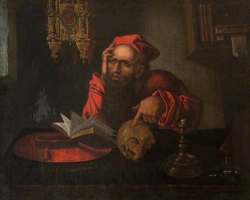 São Jerônimo em seu gabinete de trabalho - Joos van Cleve