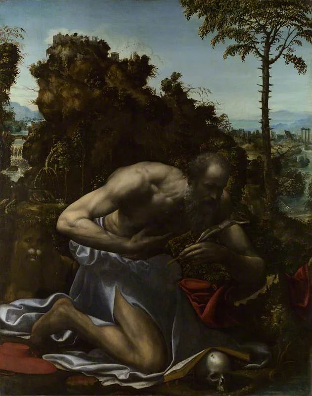 São Jerônimo em penitência - Il Sodoma (Giovanni Antonio Bazzi)