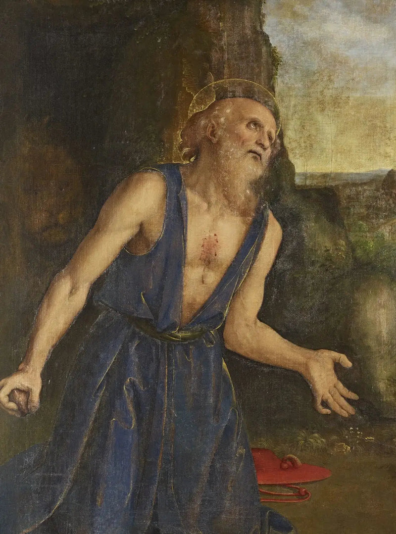 São Jerônimo em penitência - Pietro Perugino
