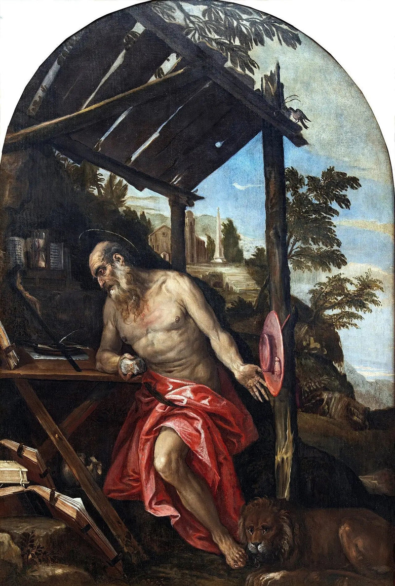 São Jerônimo em penitência San Girolamo penitente - Paul Véronèse
