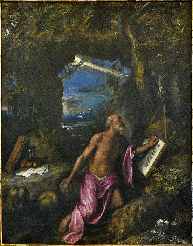 São Jerônimo em penitência - Tiziano