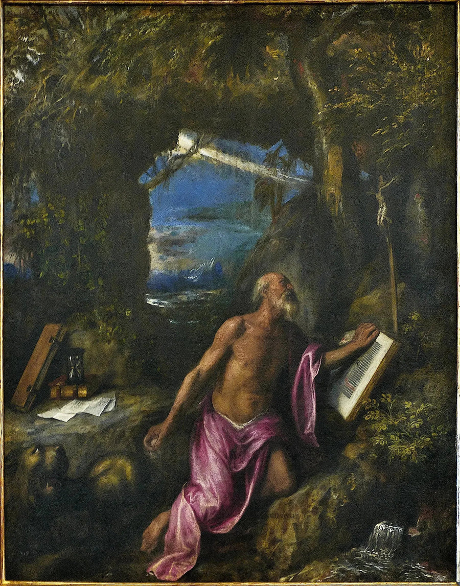 São Jerônimo em penitência - Tiziano