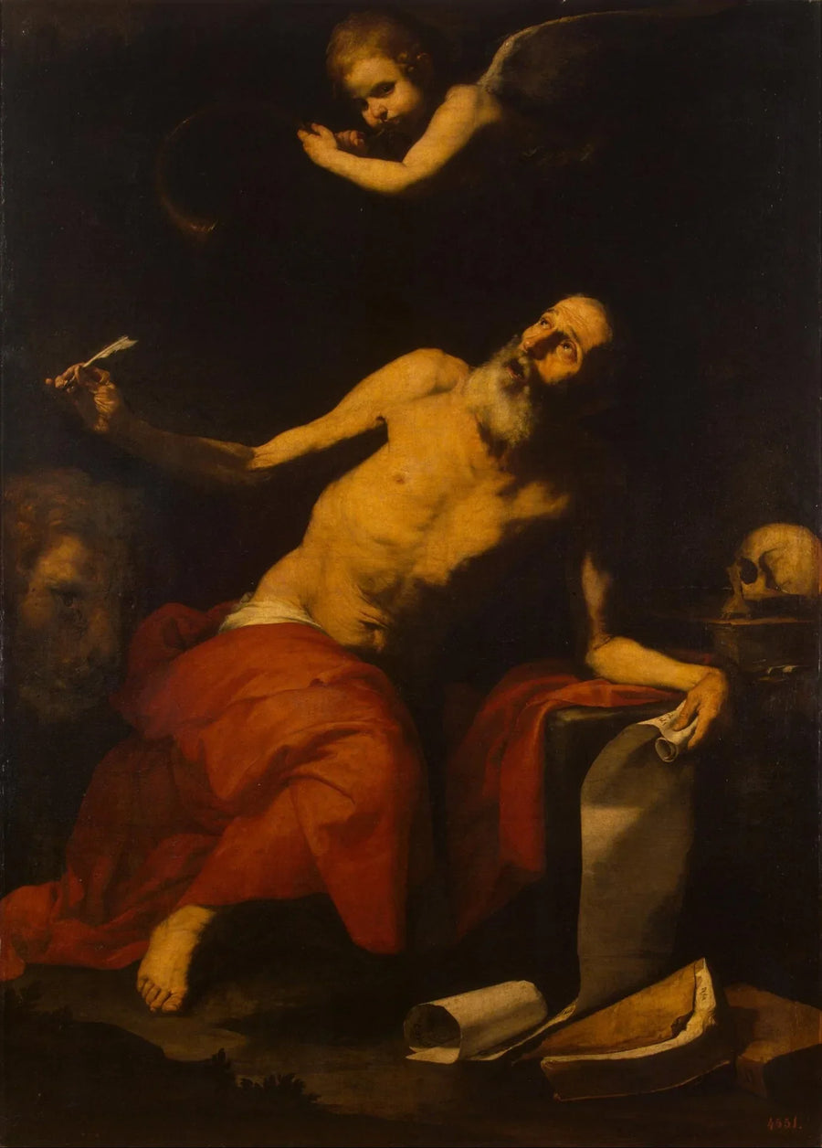 São Jerônimo e o Anjo - Jusepe de Ribera