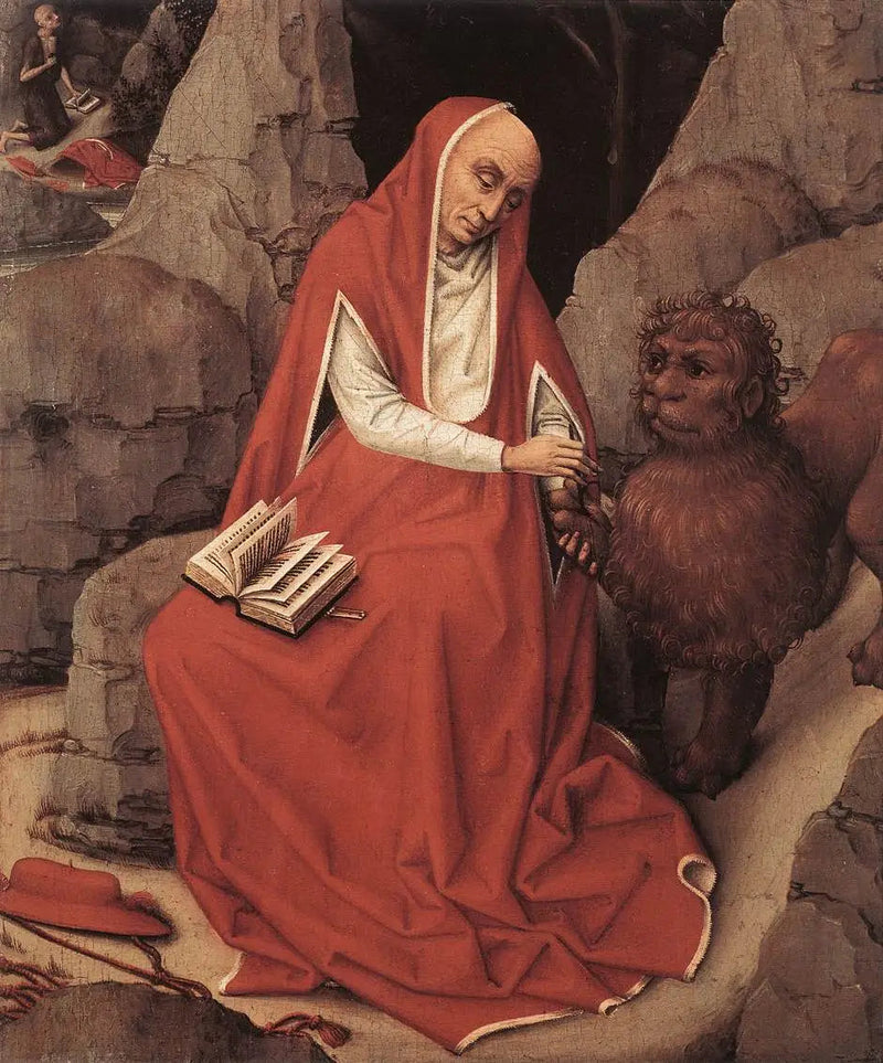 São Jerônimo e o leão - Rogier van der Weyden