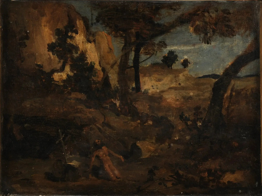 São Jerônimo - Jean-Baptiste Camille Corot