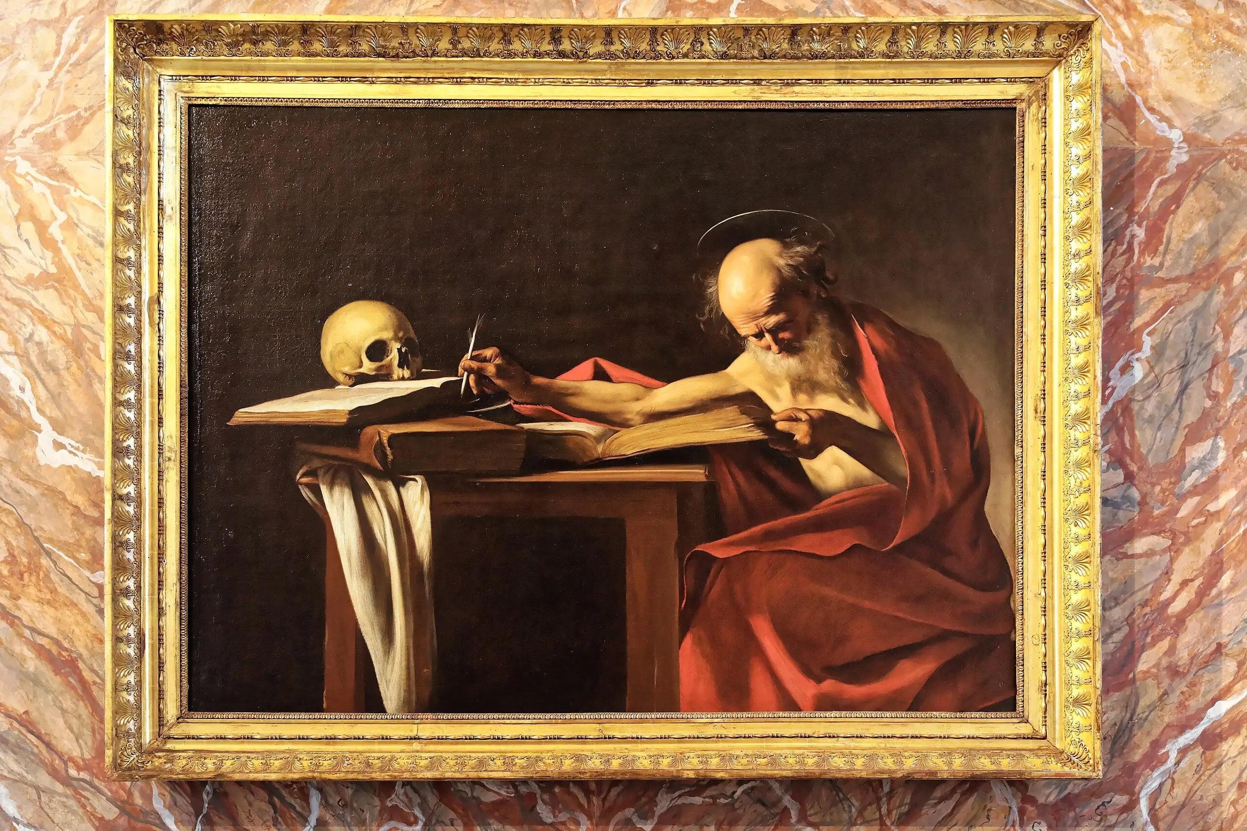 Saint Jérôme - Le Caravage - Alpha Reproduction
