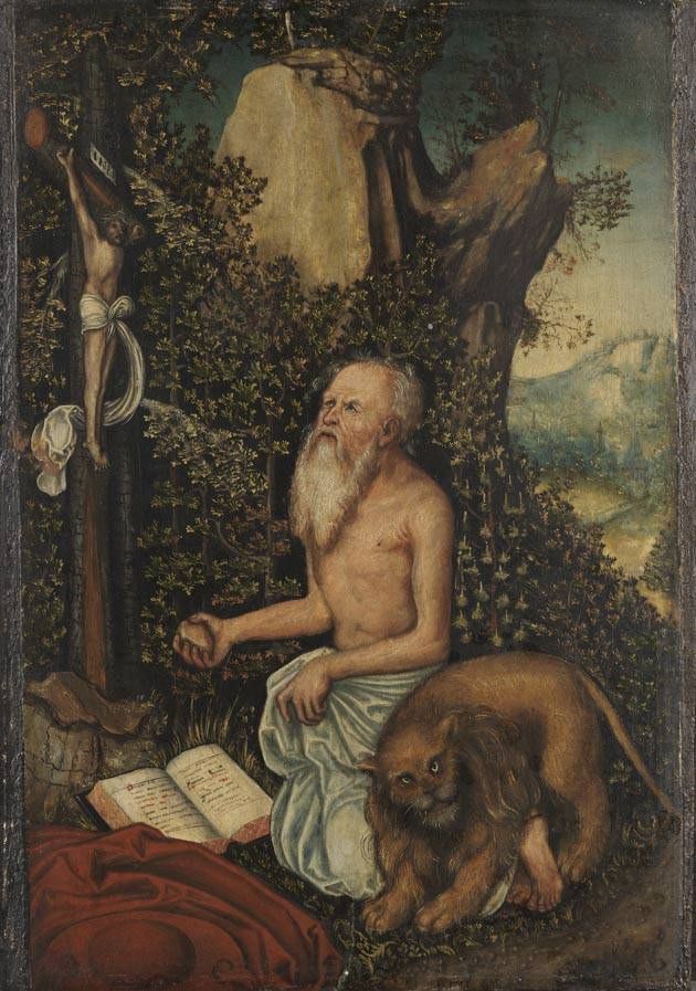 São Jerônimo - Lucas Cranach, o Velho