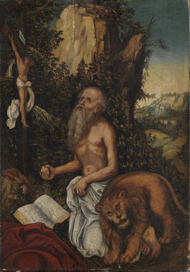 São Jerônimo - Lucas Cranach, o Velho