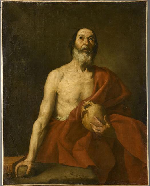 São Jerônimo Penitente - Jusepe de Ribera