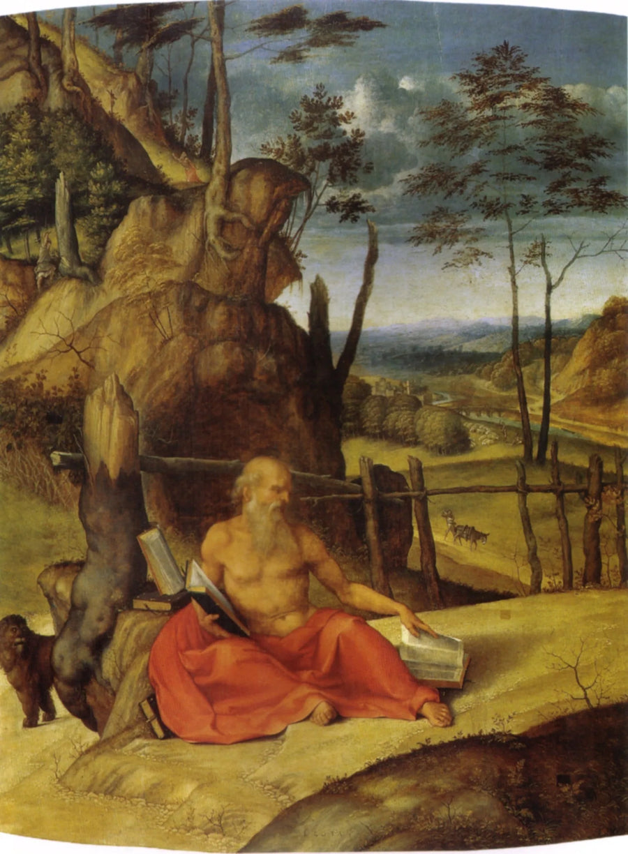 São Jerônimo Penitente - Lorenzo Lotto