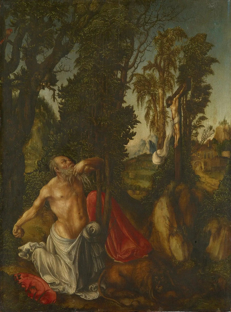 São Jerônimo Penitente - Lucas Cranach, o Velho