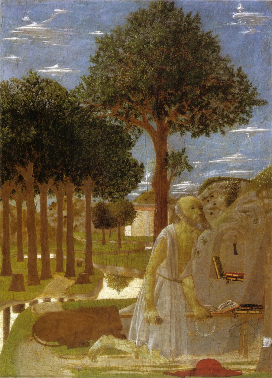 São Jerônimo Penitente - Piero della Francesca