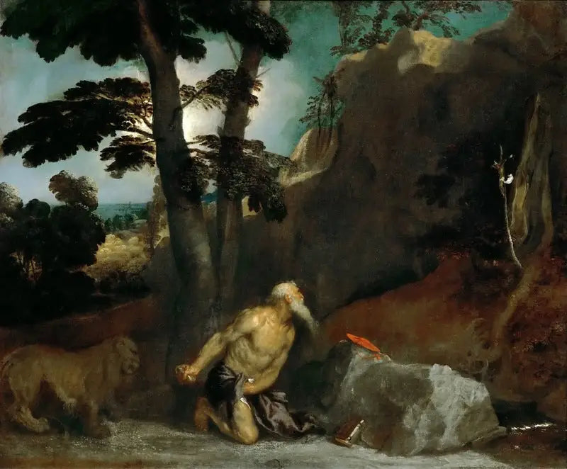 São Jerônimo Penitente - Titian