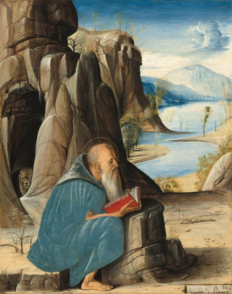 São Jerônimo Lendo - Alvise Vivarini