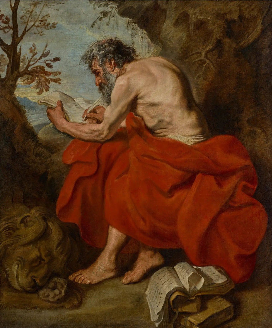 São Jerônimo, cerca de 1615-1616 - Antoine van Dyck