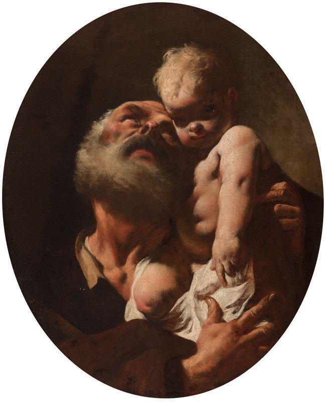 São José com o Menino - Giovanni Battista Piazzetta