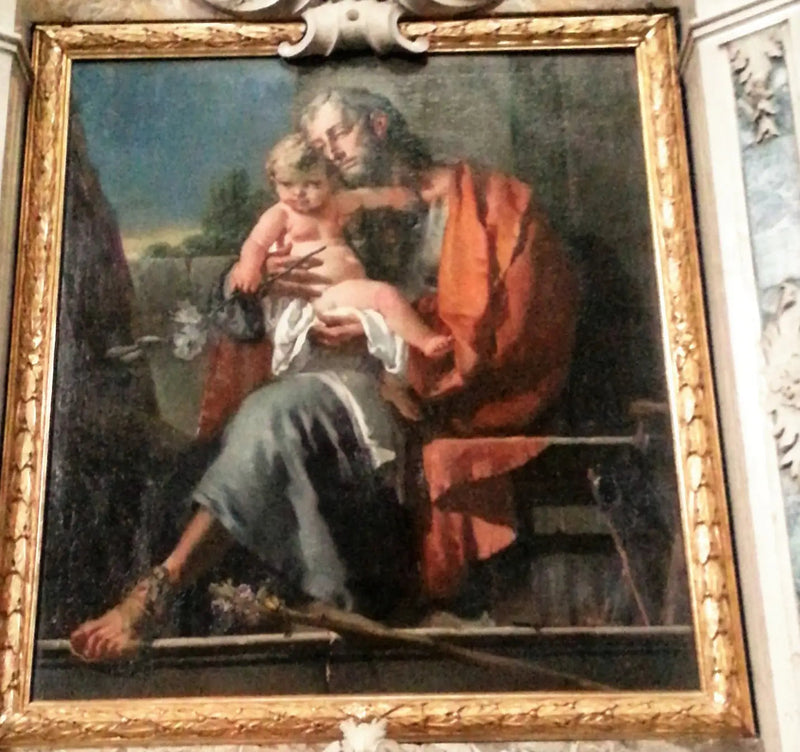 São José com o Menino - Giovanni Battista Tiepolo