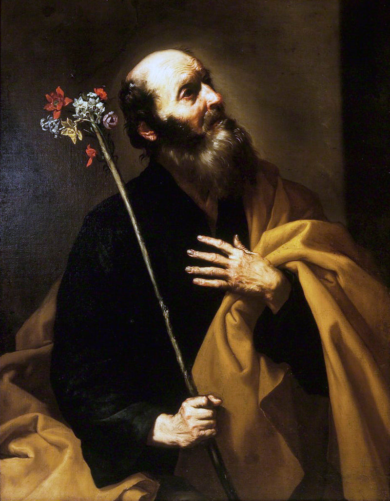 São José com a verga florida - Jusepe de Ribera