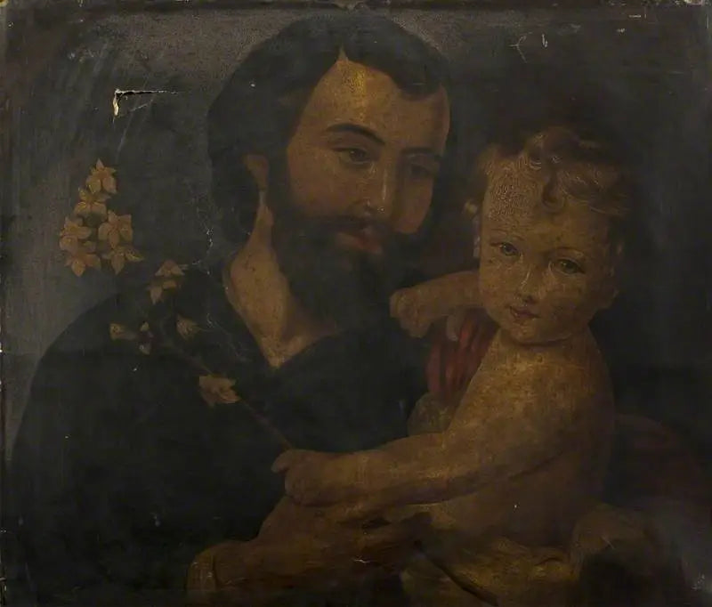 São José e o Menino Jesus - Bartolomé Esteban Murillo