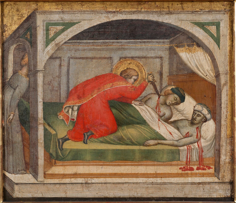 São Julião assassina seus pais - Spinello Aretino