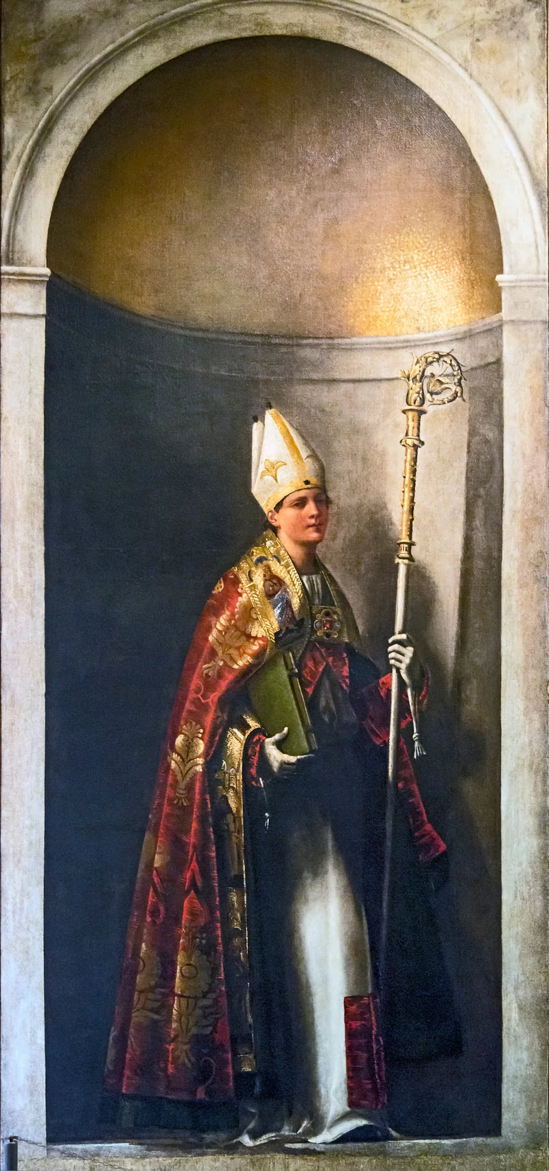 São Luís de Toulouse - Sebastiano del Piombo