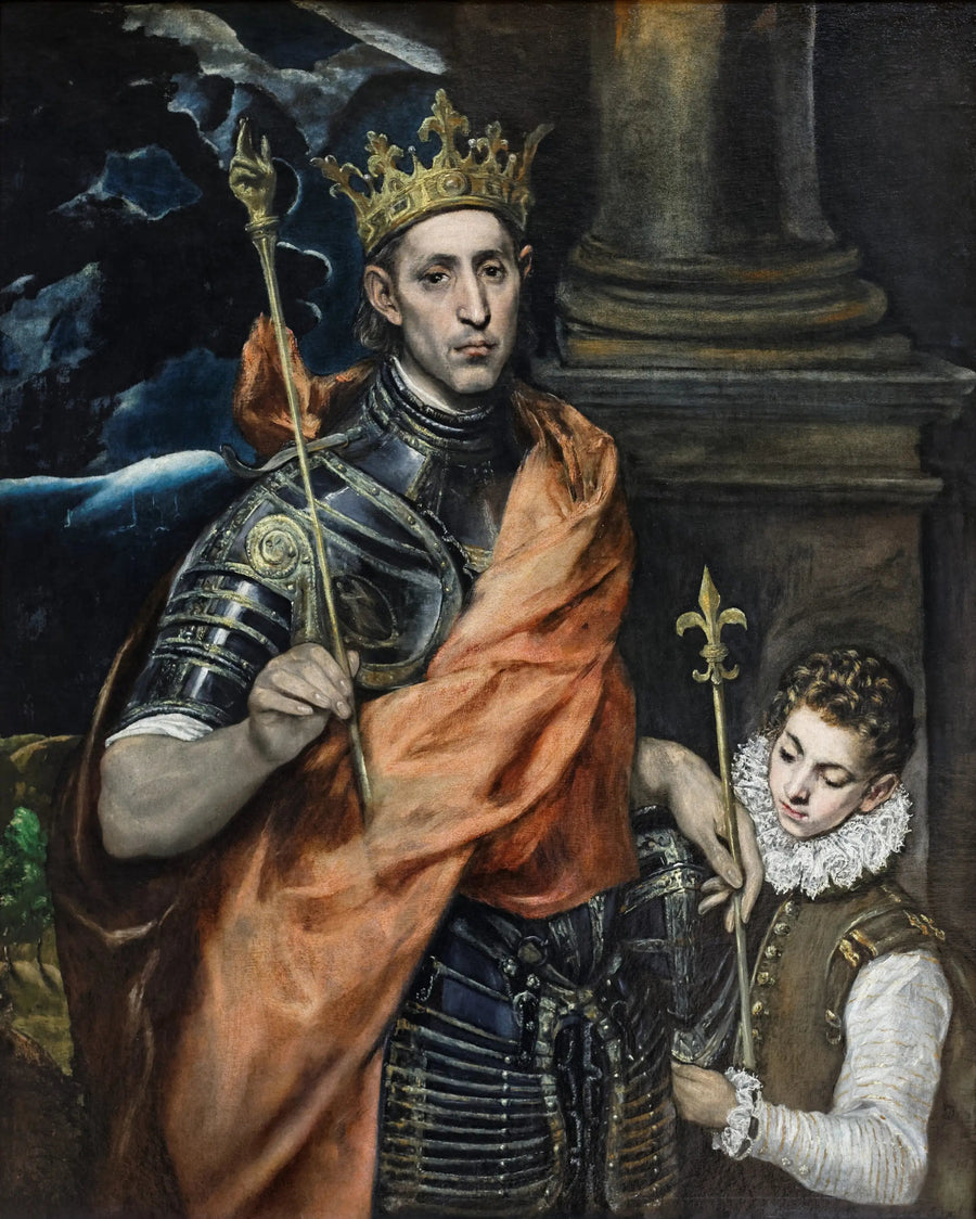 São Luís, rei da França - El Greco