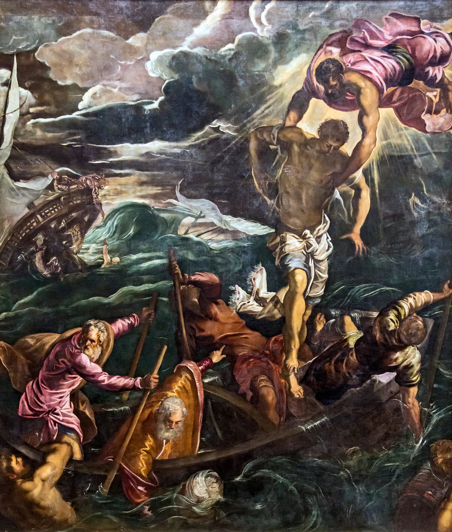 São Marcos salvando um Saraceno do naufrágio - Jacopo Tintoretto