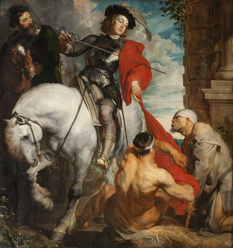 São Martinho e o Mendigo - Antoine van Dyck