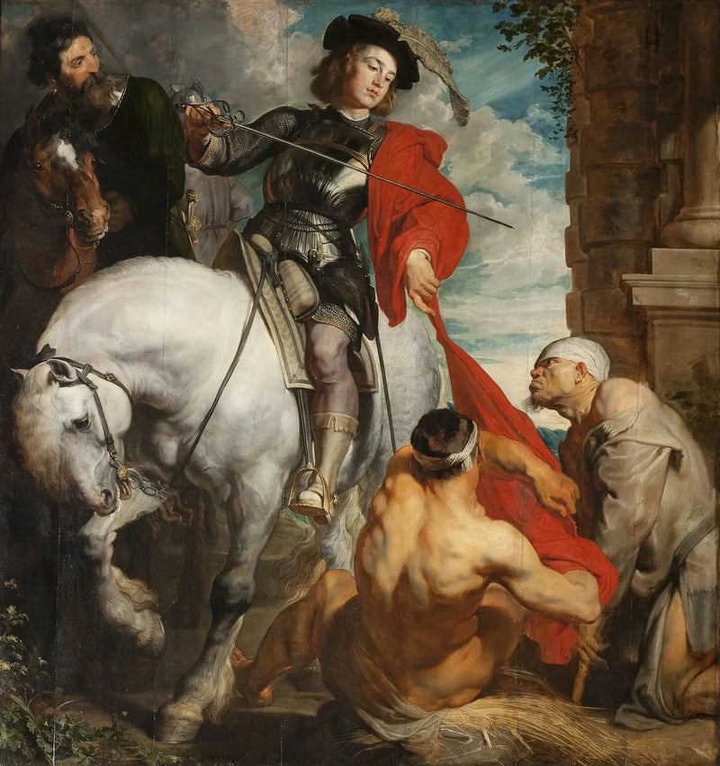 São Martinho e o Mendigo - Antoine van Dyck