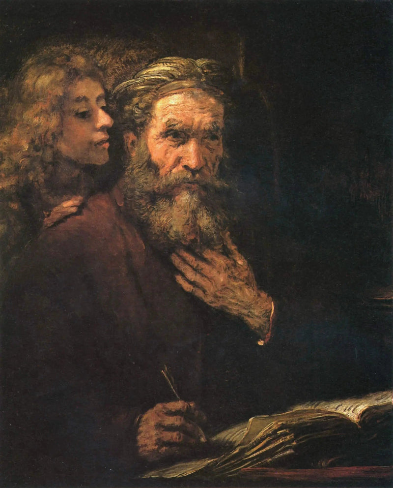 São Mateus e o anjo - Rembrandt