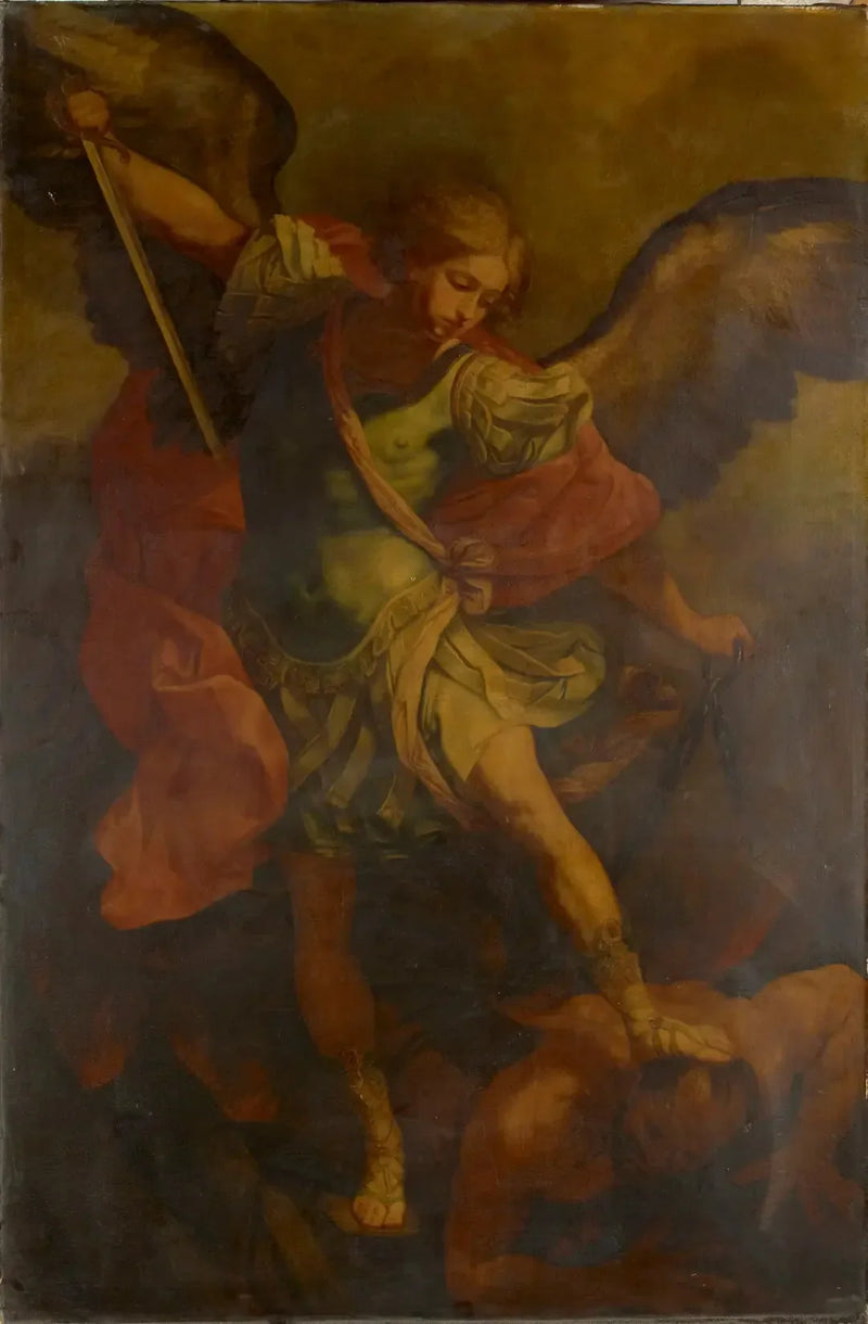 São Miguel Arcanjo derrotando o dragão - Joshua Reynolds