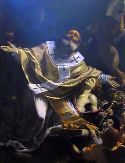 São Nicolau em êxtase - Mattia Preti