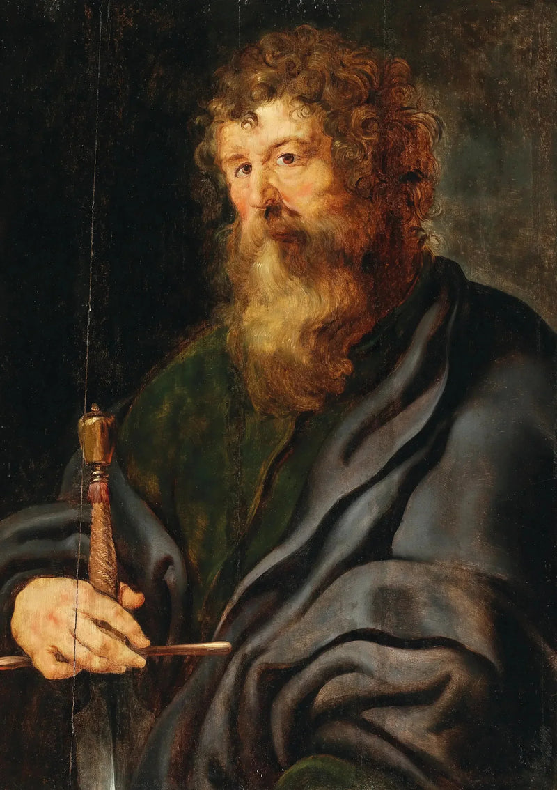 São Paulo com uma espada - Peter Paul Rubens