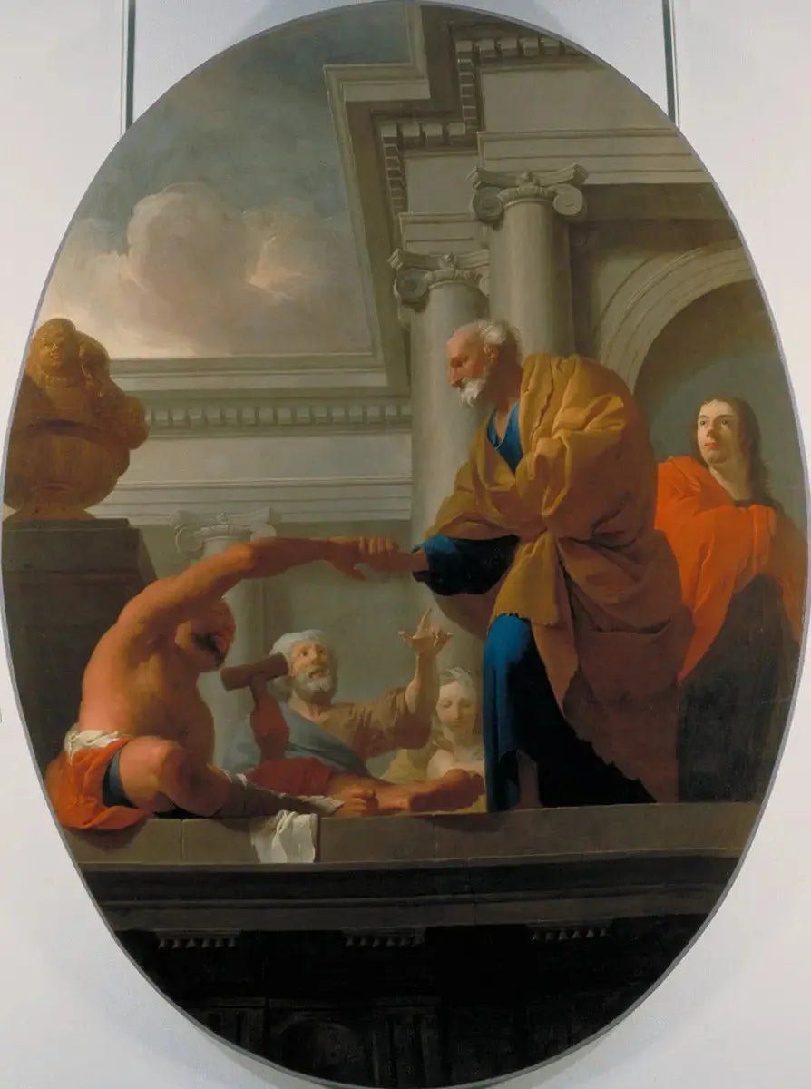 São Pedro curando um paralítico - Pierre Subleyras