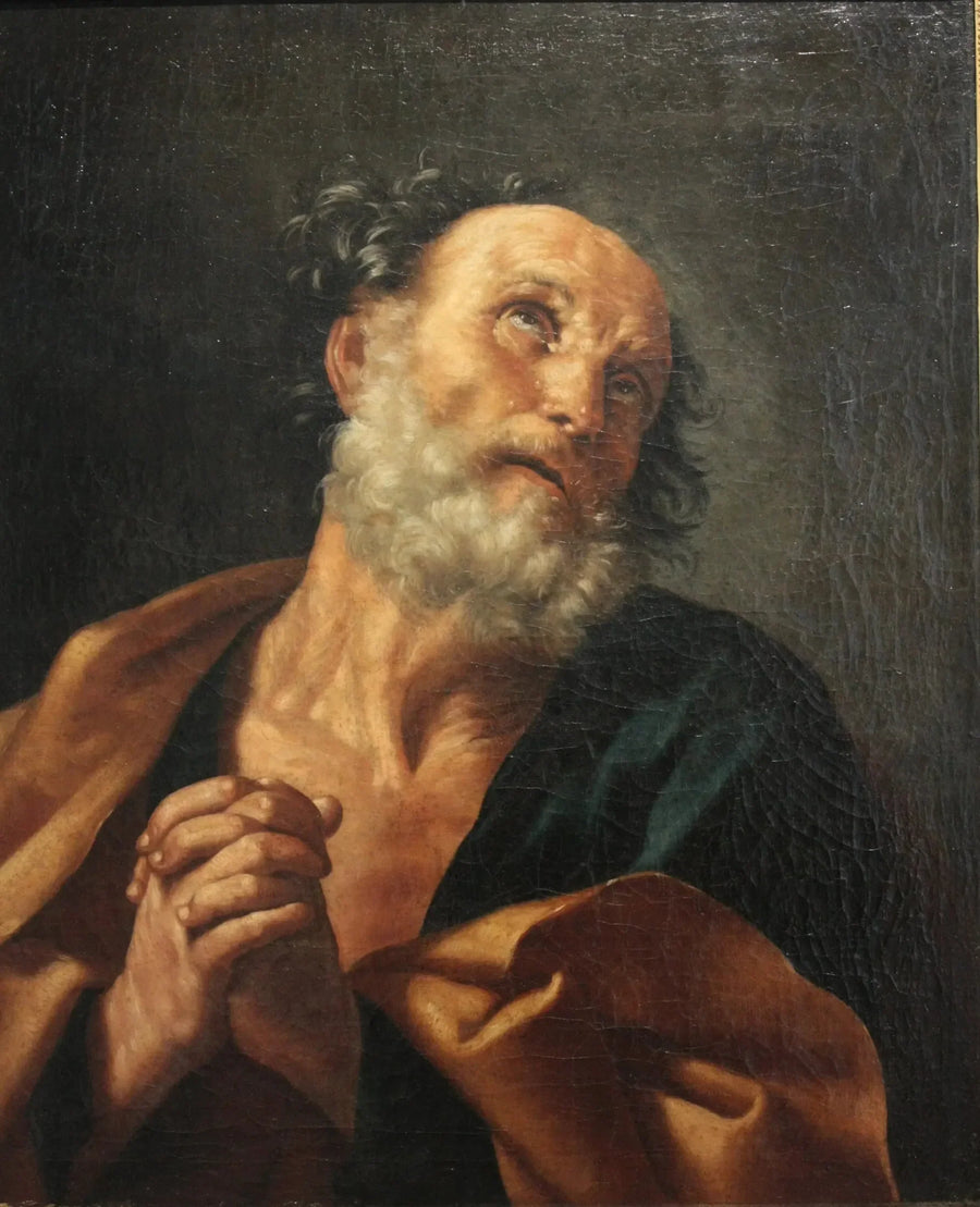 São Pedro chorando pelo filho renúncia - Guido Reni