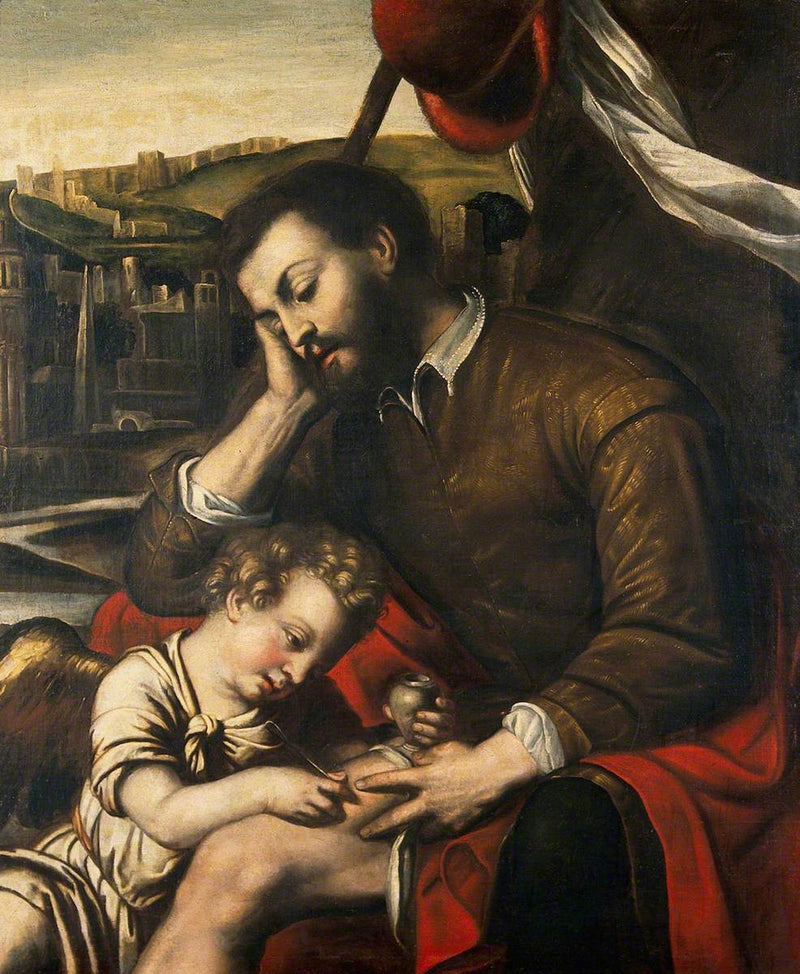 São Roque e o Anjo - Alessandro Bonvicino