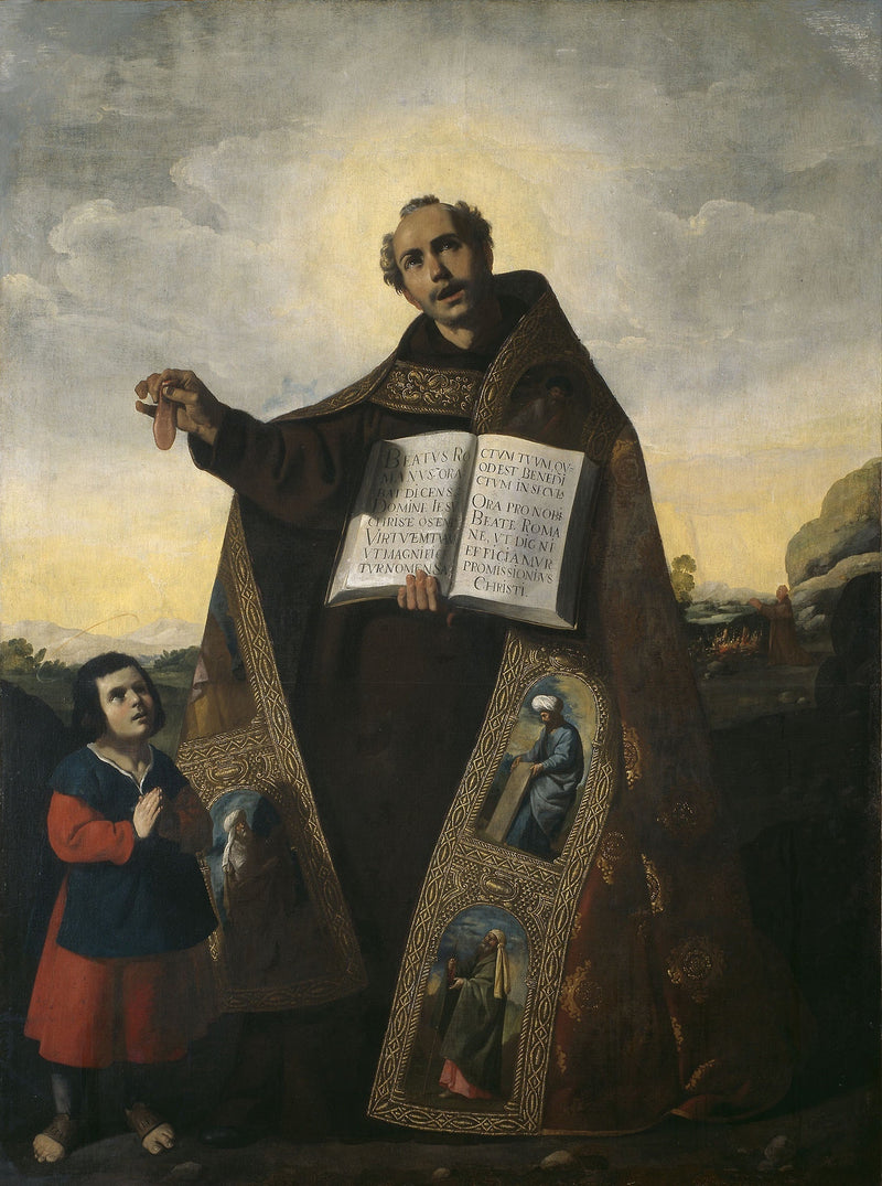 São Rômulo de Antioquia e São Barulas - Francisco de Zurbarán