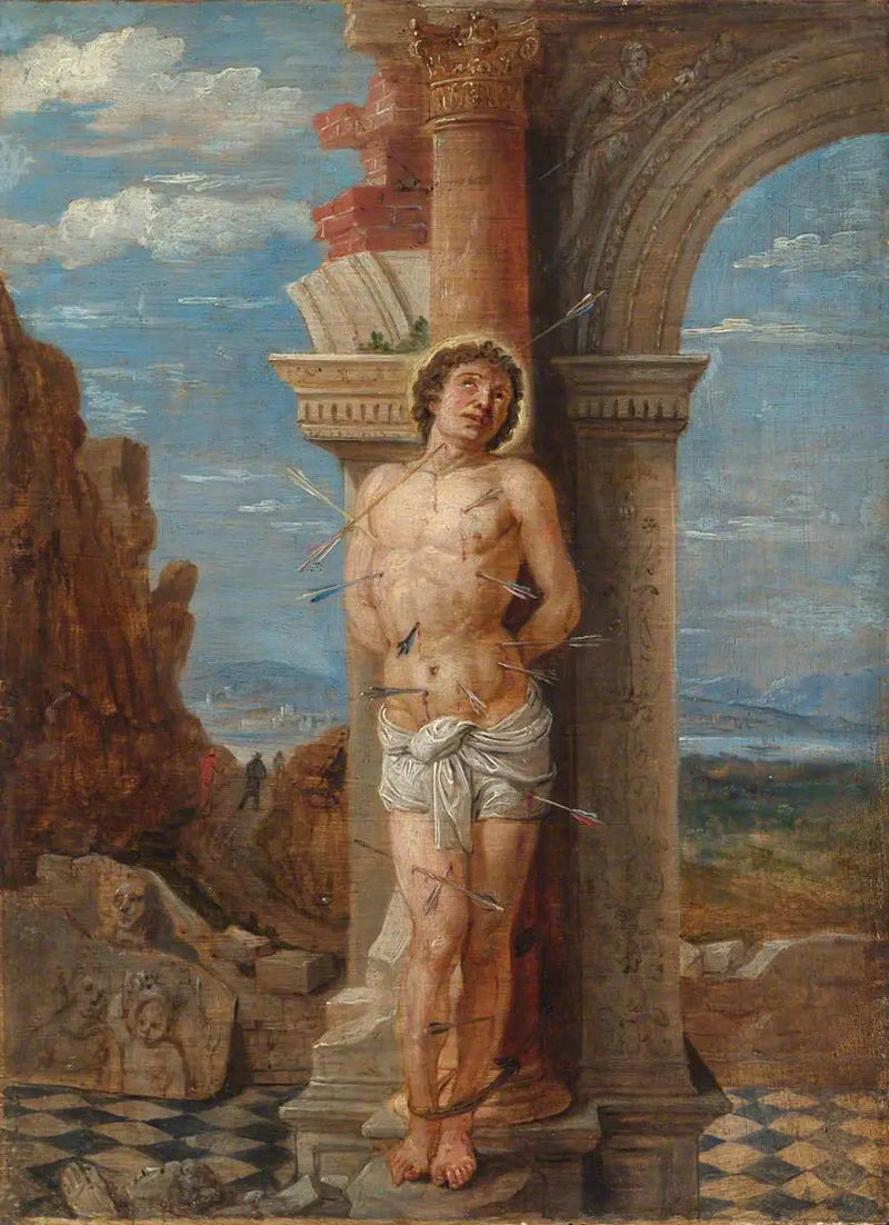 Santo Sebastião (de acordo com Andrea Mantegna) - David Teniers Júnior