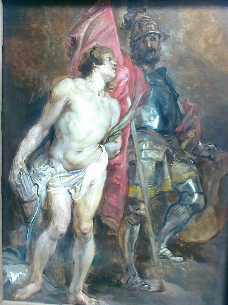 São Sebastião e São Jorge - Peter Paul Rubens